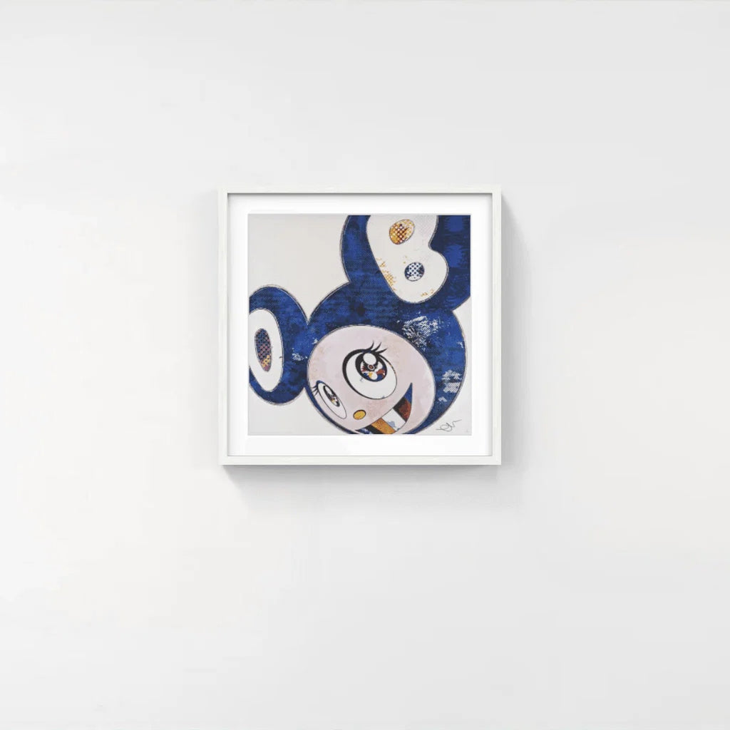 Detail of Takashi Murakami, And Then x 6 (Lapis Lazuli: The Superflat Method), 2013