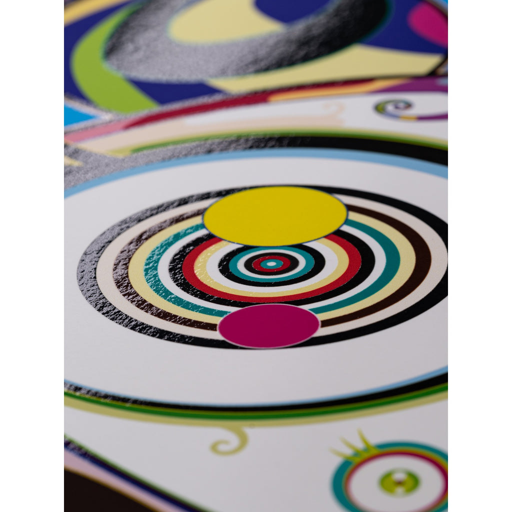 Detail of Takashi Murakami, Tan Tan Bo Communicating with Someone, Somewhere in the Universe, 2014