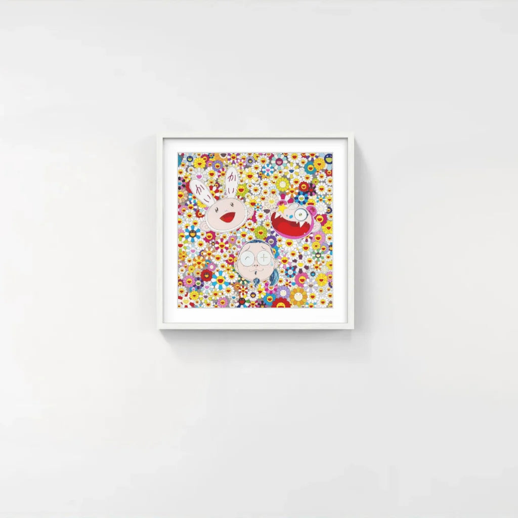 Detail of Takashi Murakami, Kaikai Kiki And Me - For Better Or Worse, In Good Times And Bad. The Weather Is Fine, 2010