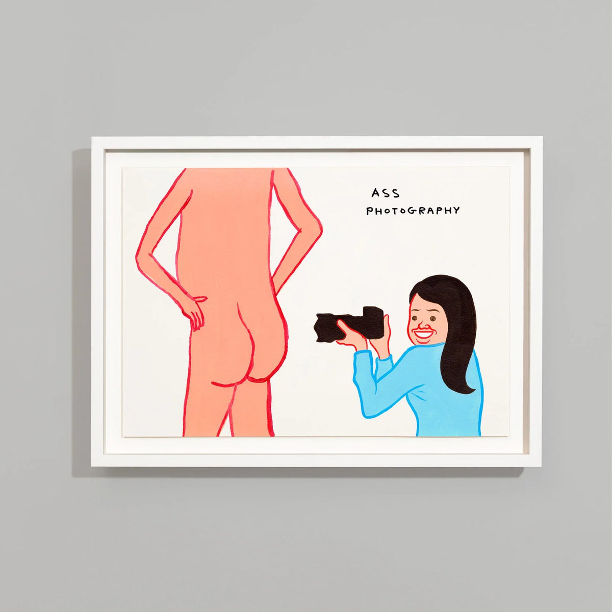 Detail of David Shrigley, Vote (Set of 8 Prints - Horizontal)
