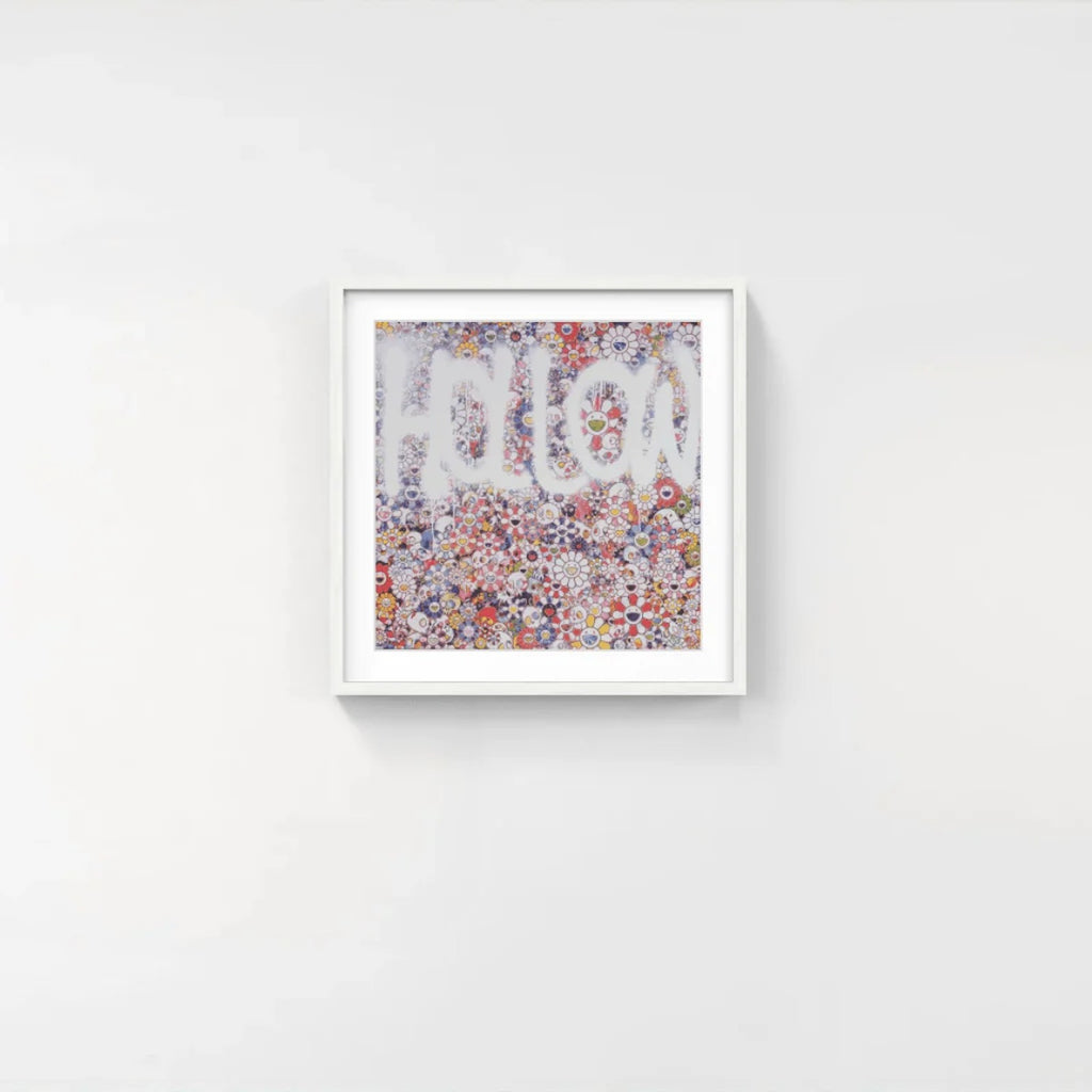 Detail of Takashi Murakami, Flower HOLLOW, 2015