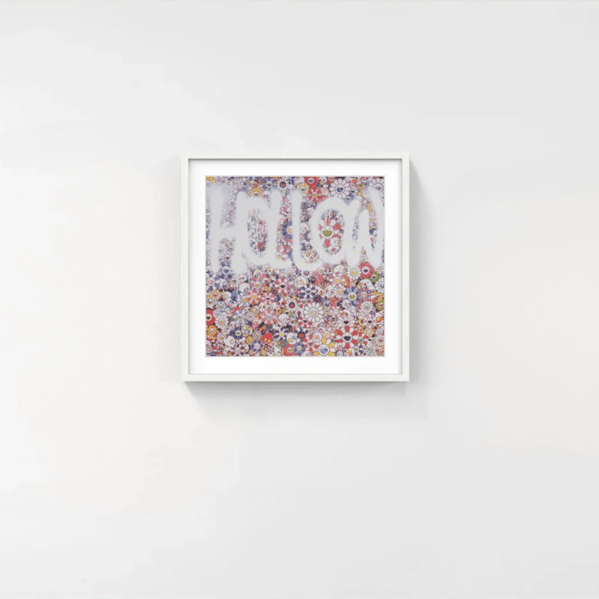 Detail of Takashi Murakami, Flower HOLLOW, 2015
