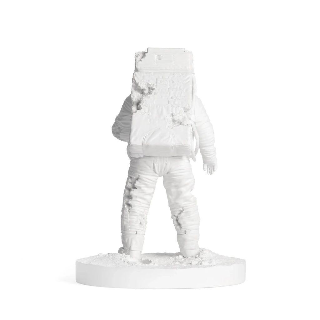 Detail of Daniel Arsham, Eroded Astronaut