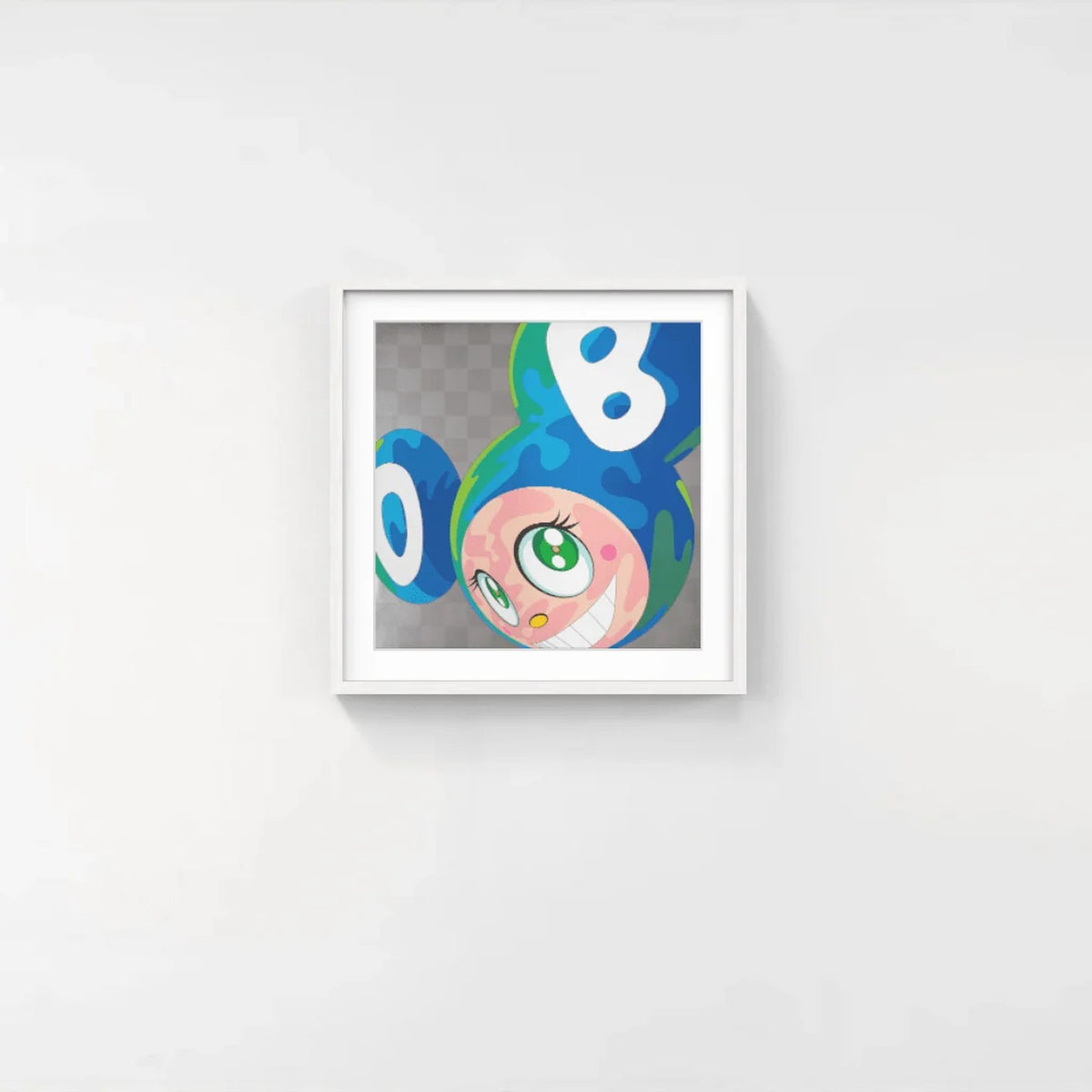 Detail of Takashi Murakami, Melting DOB A, 2008
