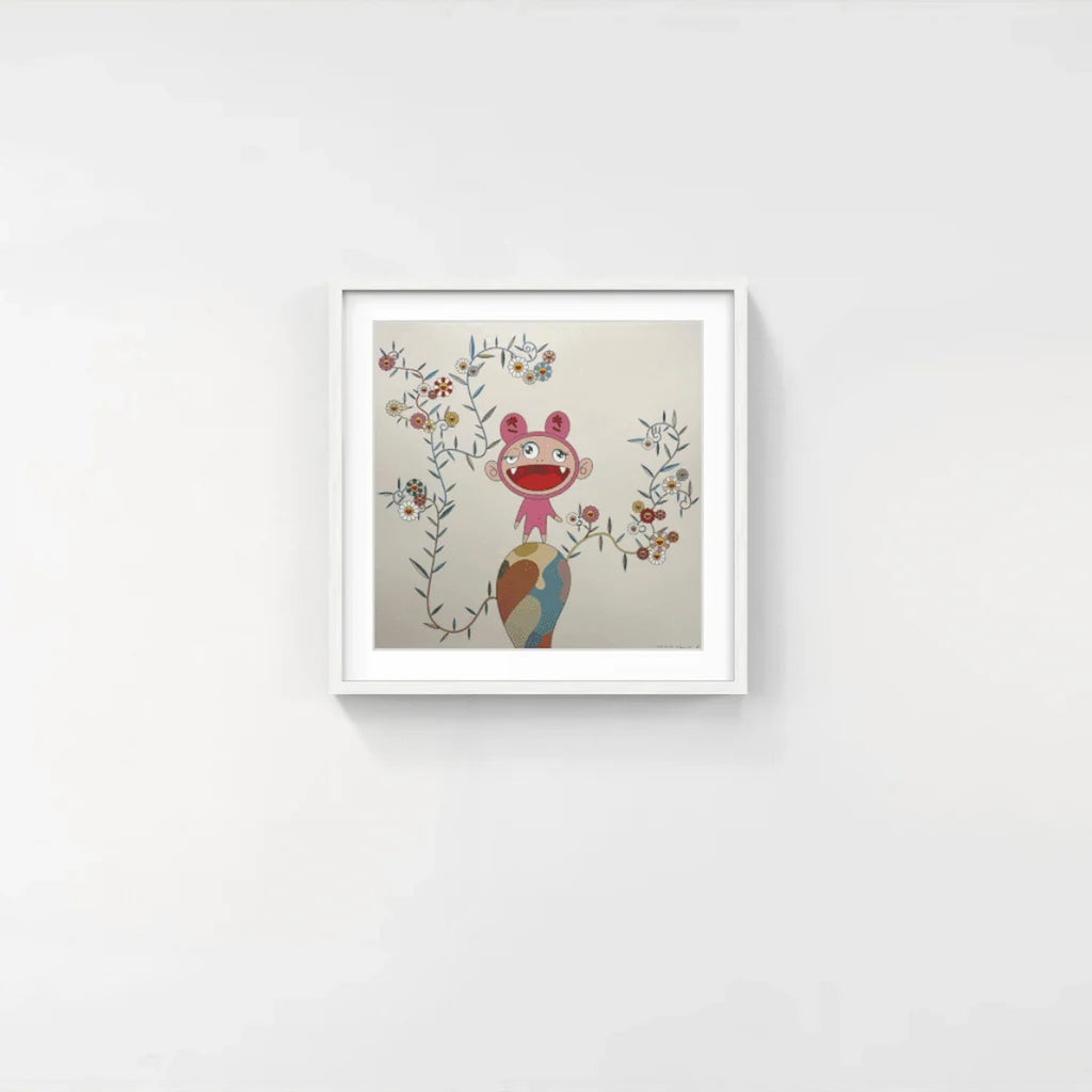 Detail of Takashi Murakami, Kiki with Moss, 2004