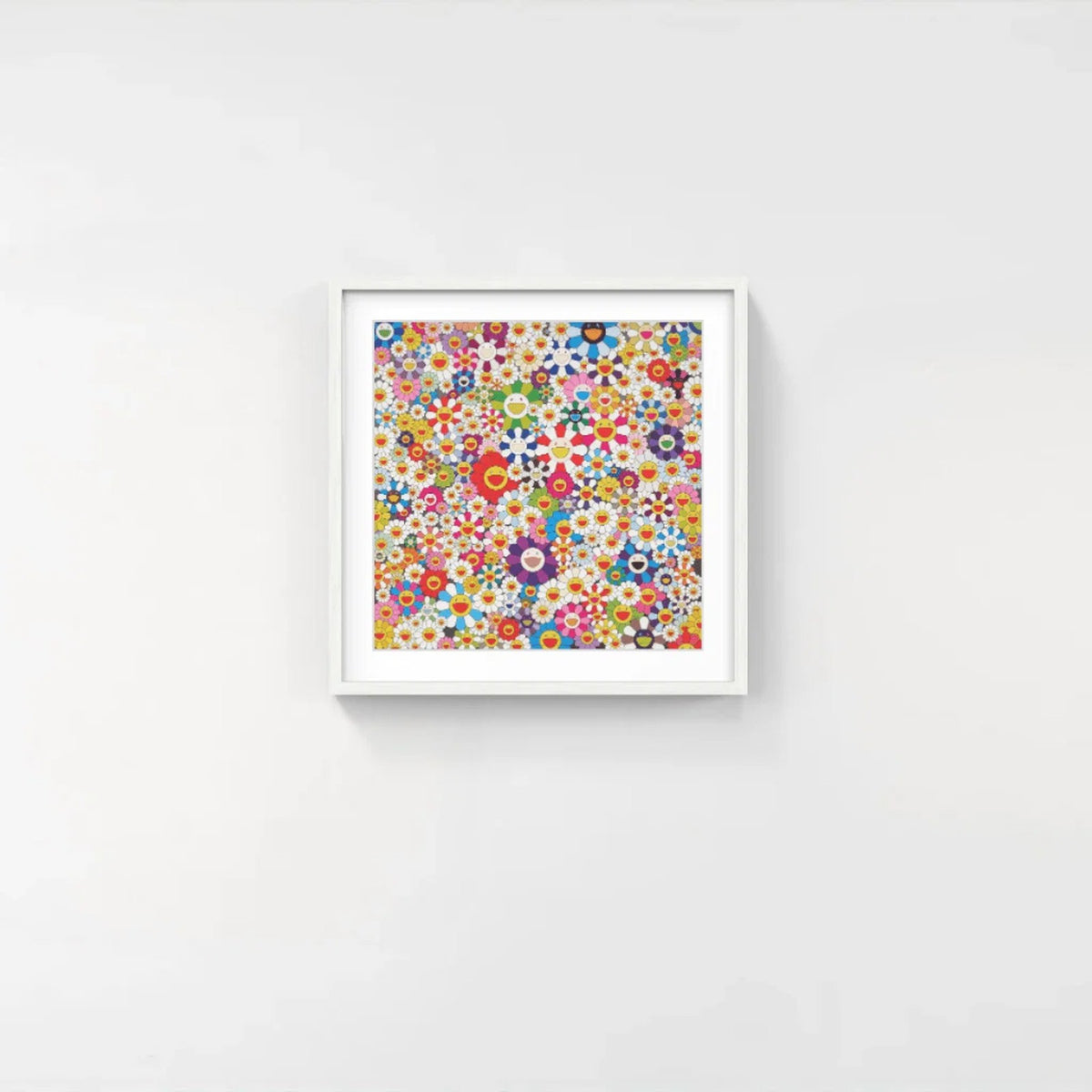 Detail of Takashi Murakami, If I Could Reach That Field Of Flowers, I Would Die Happy, 2010