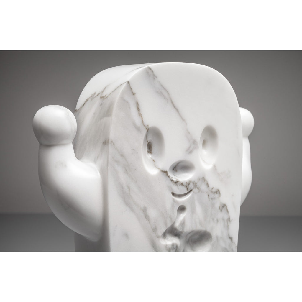 Detail of Haroshi, GUZO (White Marble)