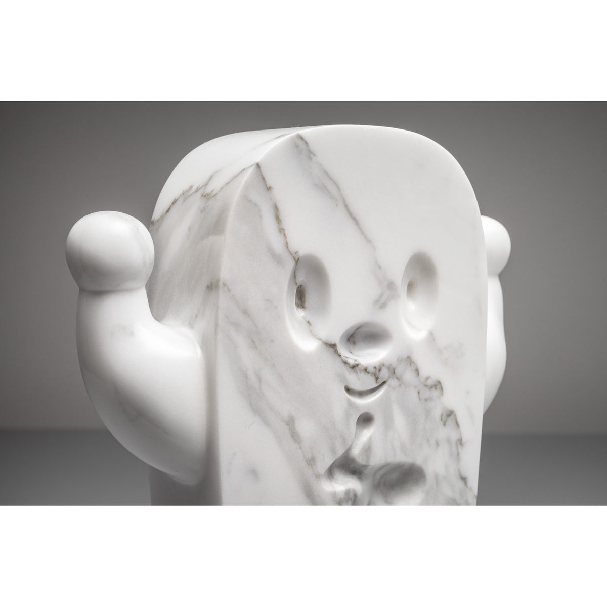 Detail of Haroshi, GUZO (White Marble)