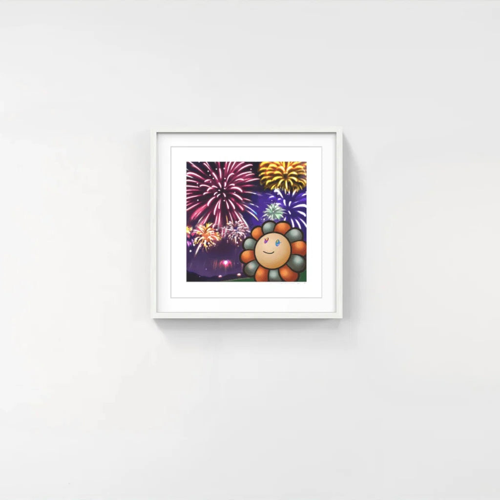 Detail of Takashi Murakami, Murakami.Flower #4539, 2024