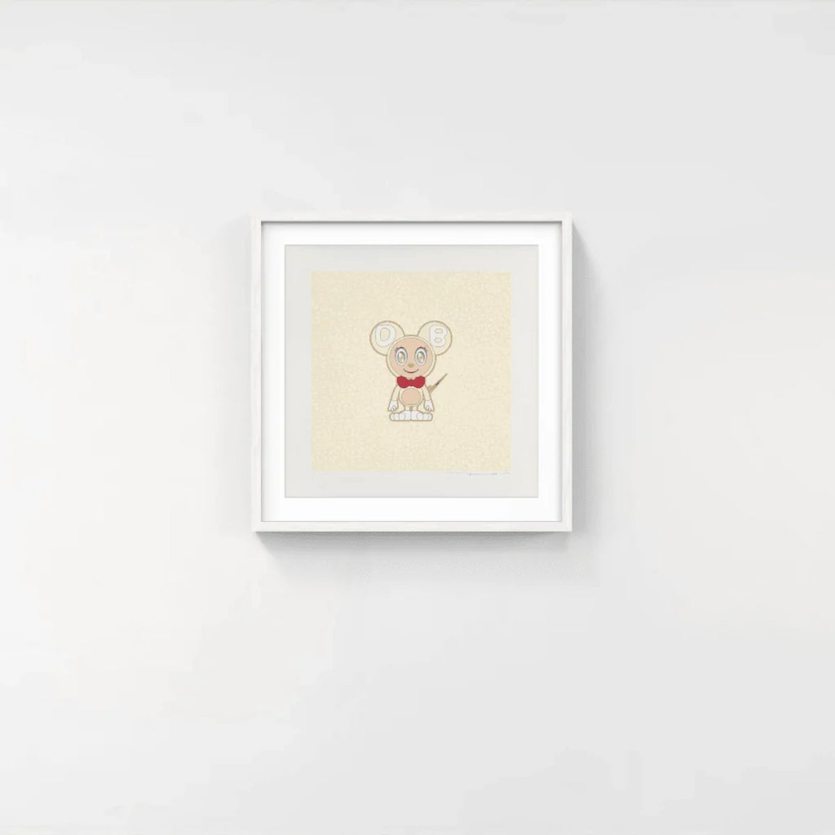Detail of Takashi Murakami, DOB 2020 Pearl Gold White, 2020