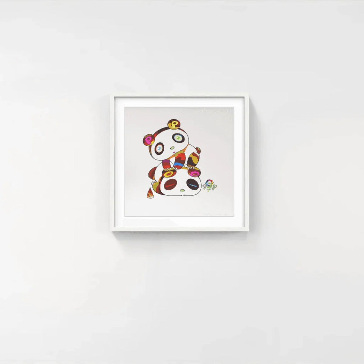 Detail of Takashi Murakami, Panda Cubs. Hoyoyo, Zzzzz., 2020