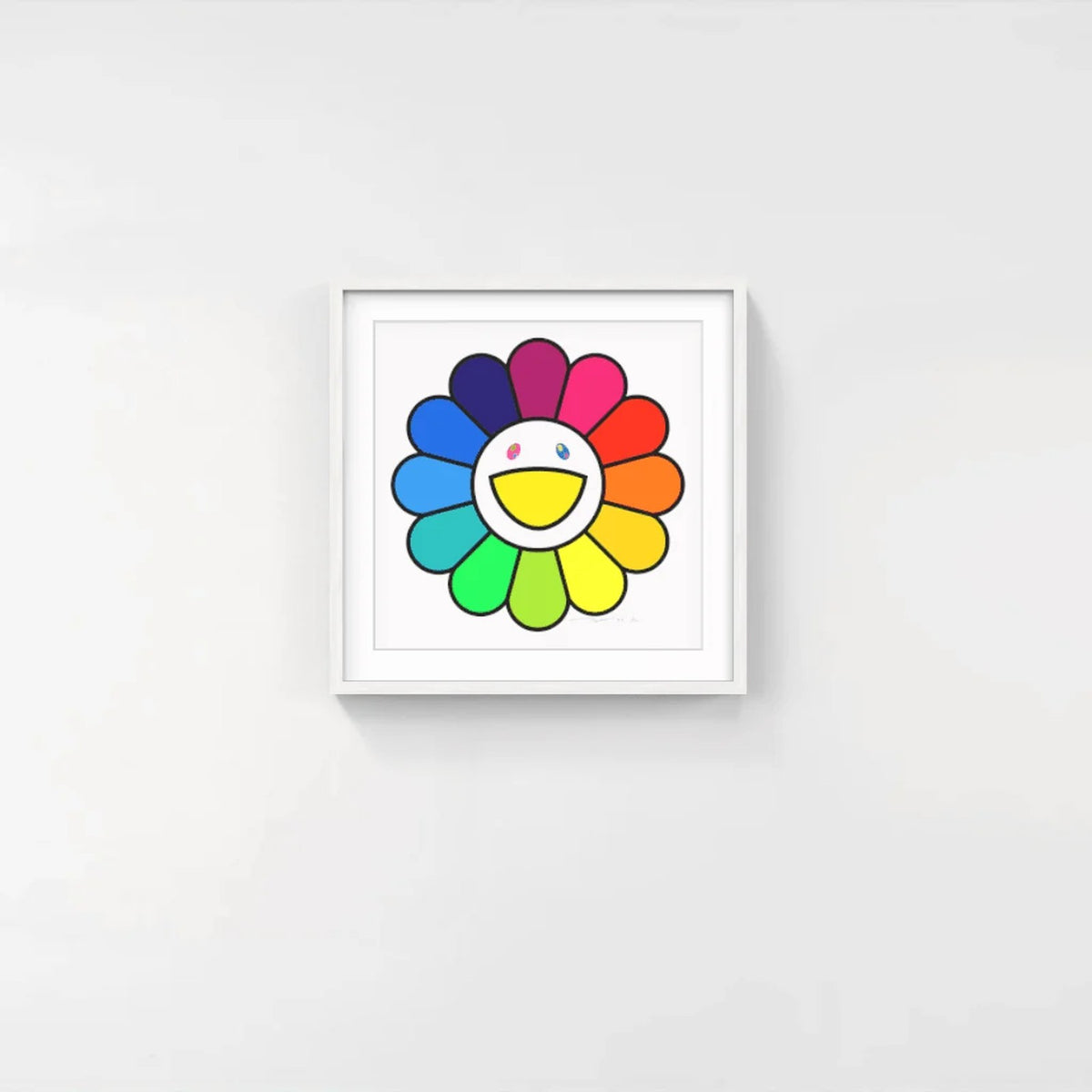 Detail of Takashi Murakami, Ms. Rainbow Flower, 2020