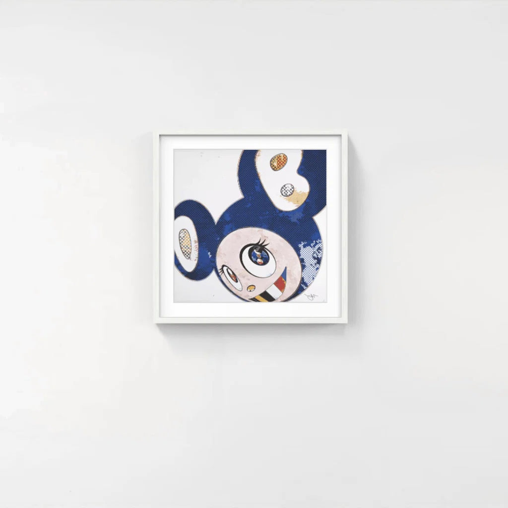 Detail of Takashi Murakami, And Then x 6 (Marine Blue: The Superflat Method), 2013