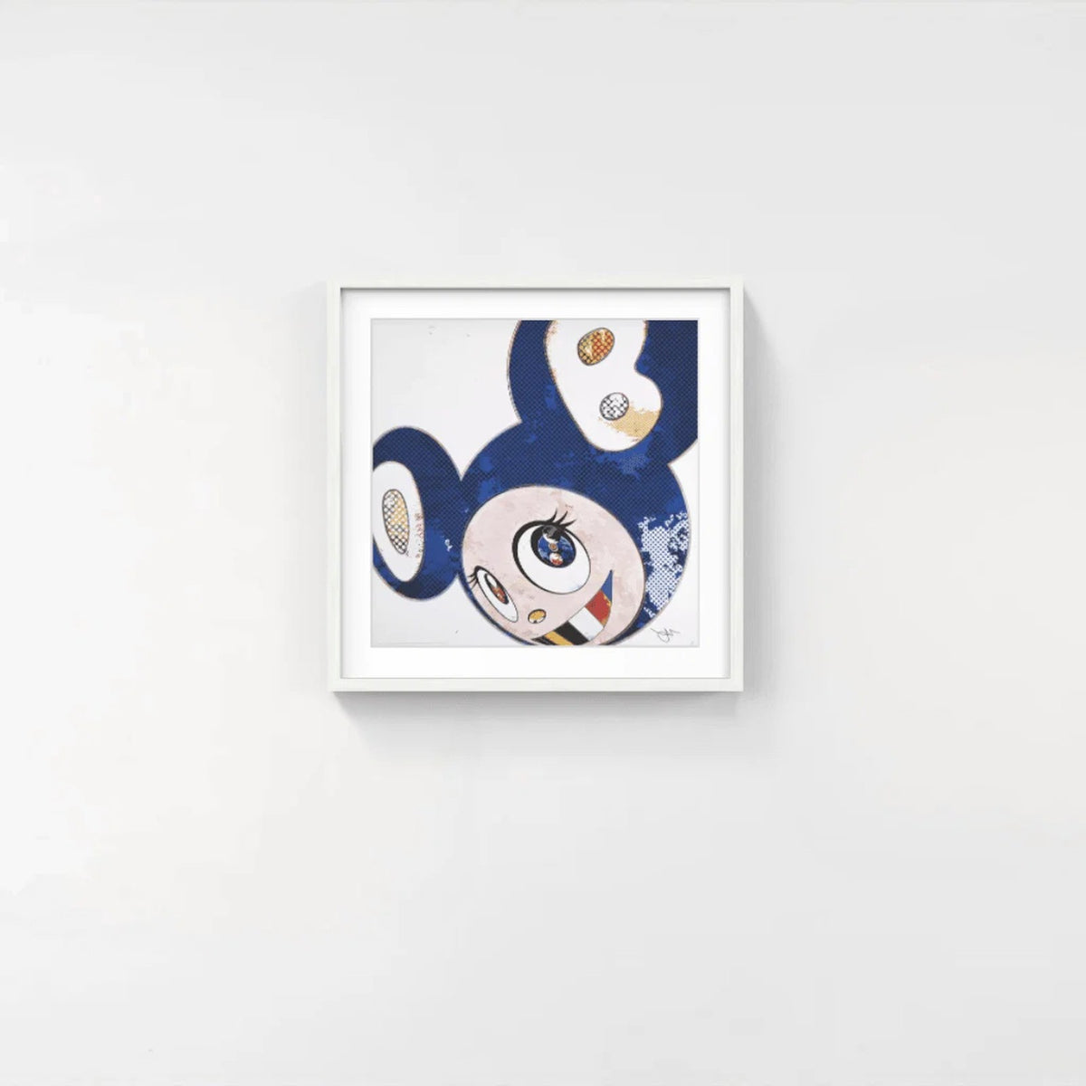 Detail of Takashi Murakami, And Then x 6 (Marine Blue: The Superflat Method), 2013