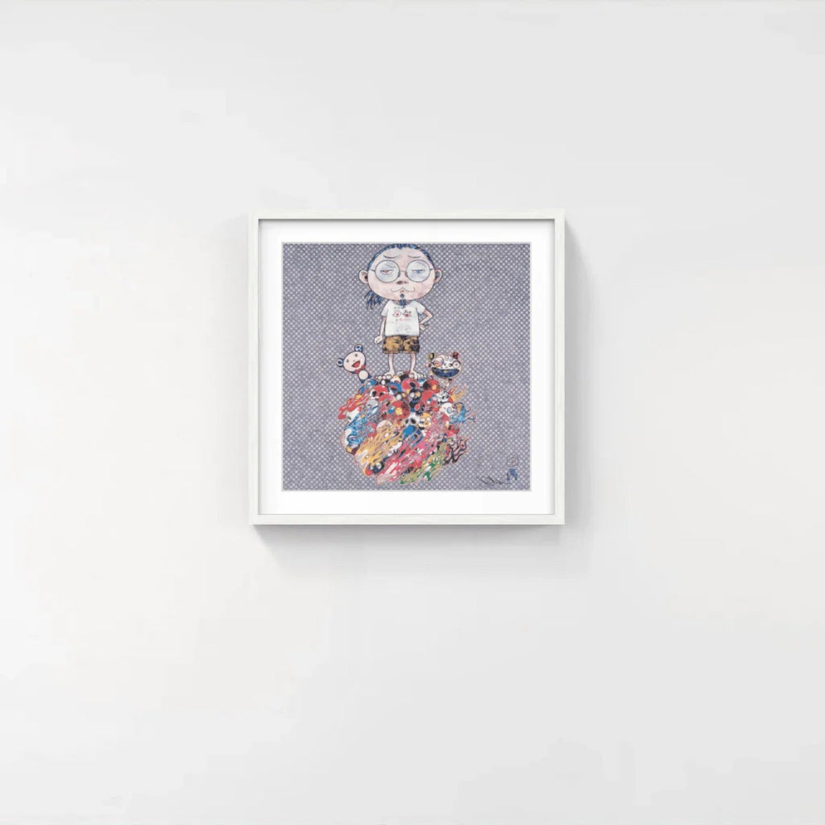Detail of Takashi Murakami, Me and the Mr. DOBs, 2013