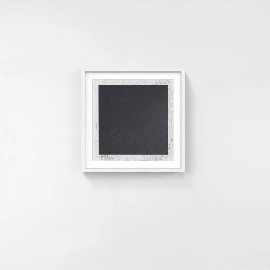 Detail of Takashi Murakami, Black Skulls Square (TM/KK For BLM), 2020