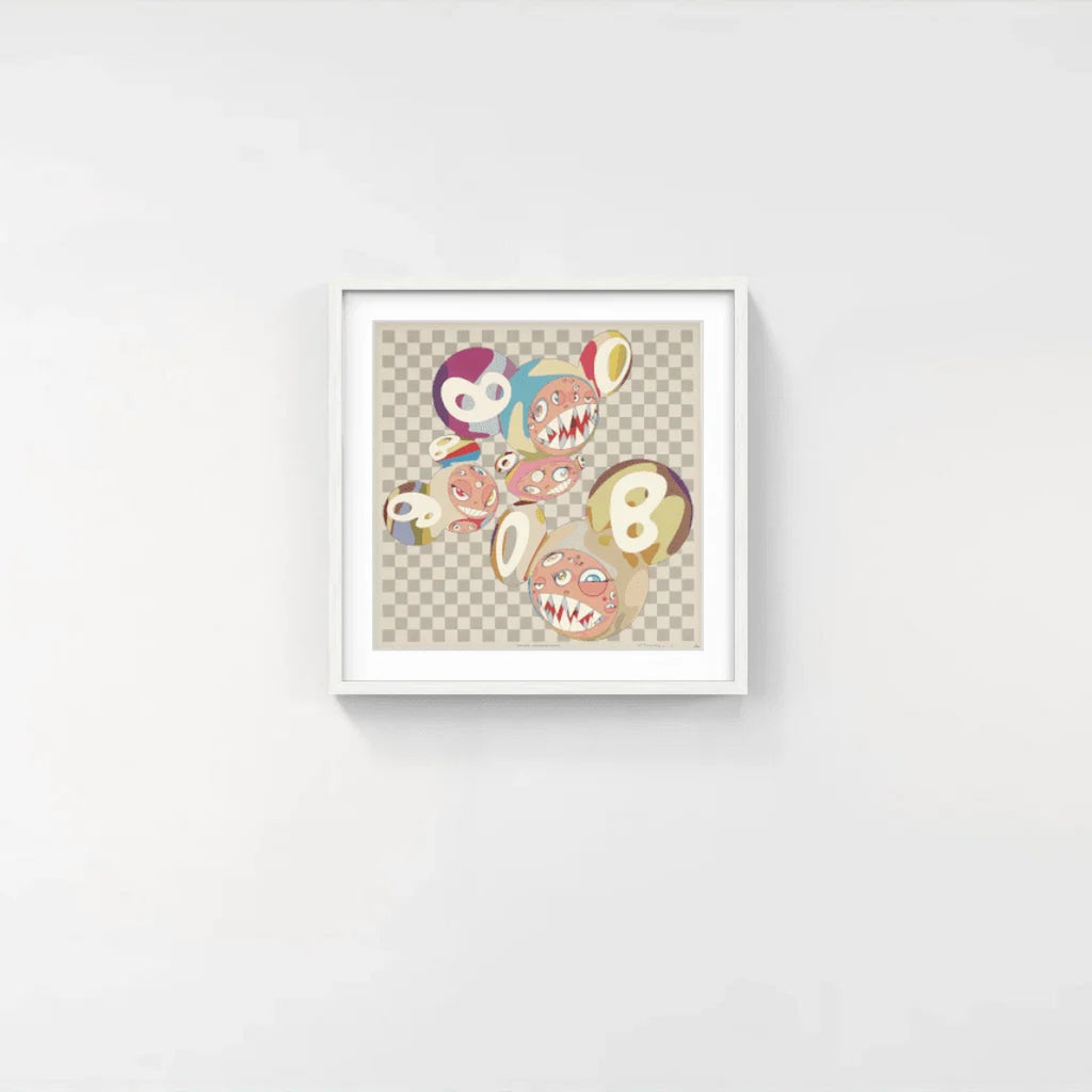 Detail of Takashi Murakami, PARA-KITI DOB, 2001