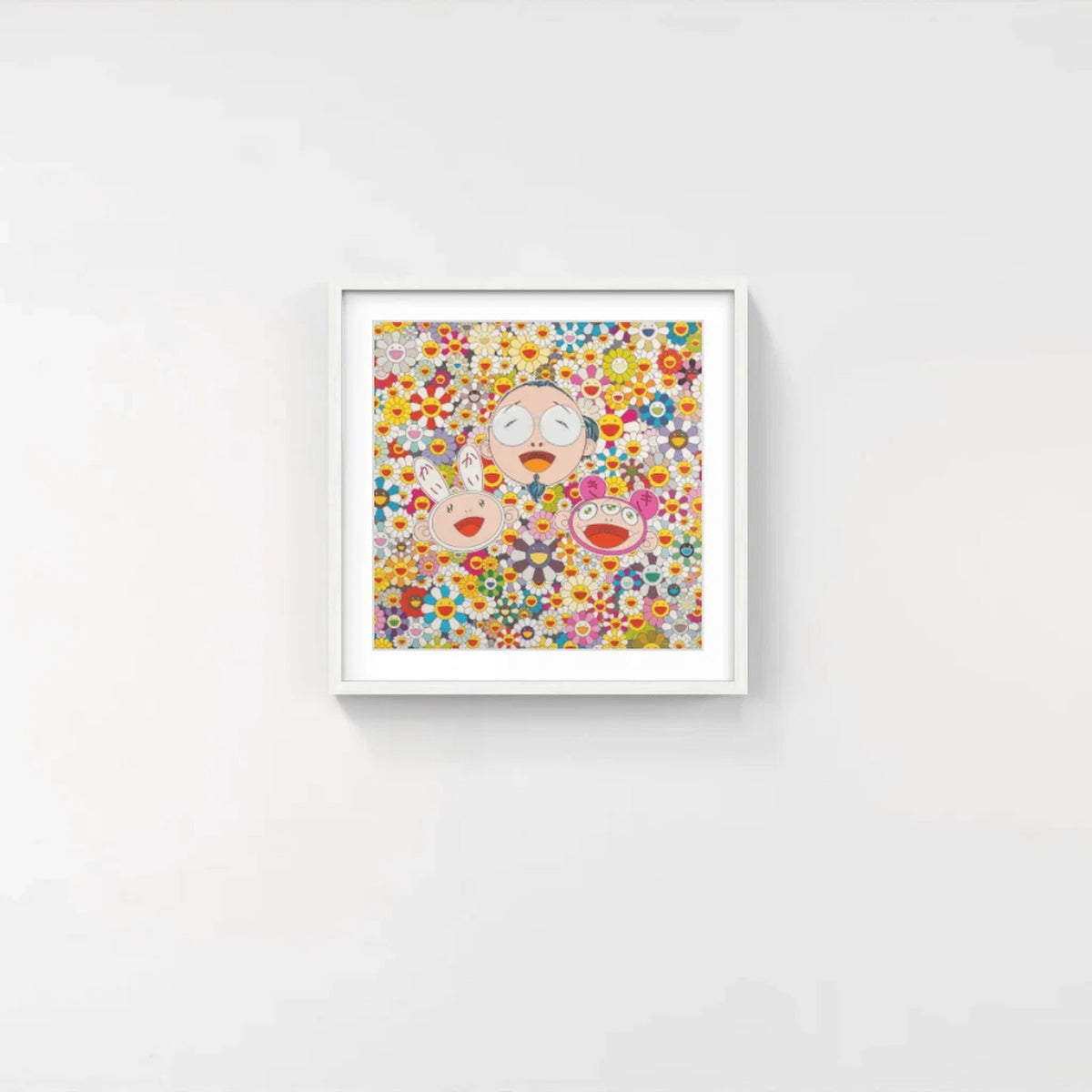 Detail of Takashi Murakami, Me And Kaikai And Kiki, 2009