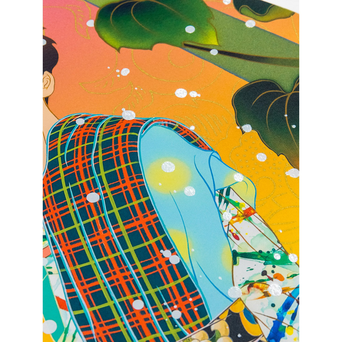 Detail of Tomokazu Matsuyama, Perfect All Alone Ironic (Orange)