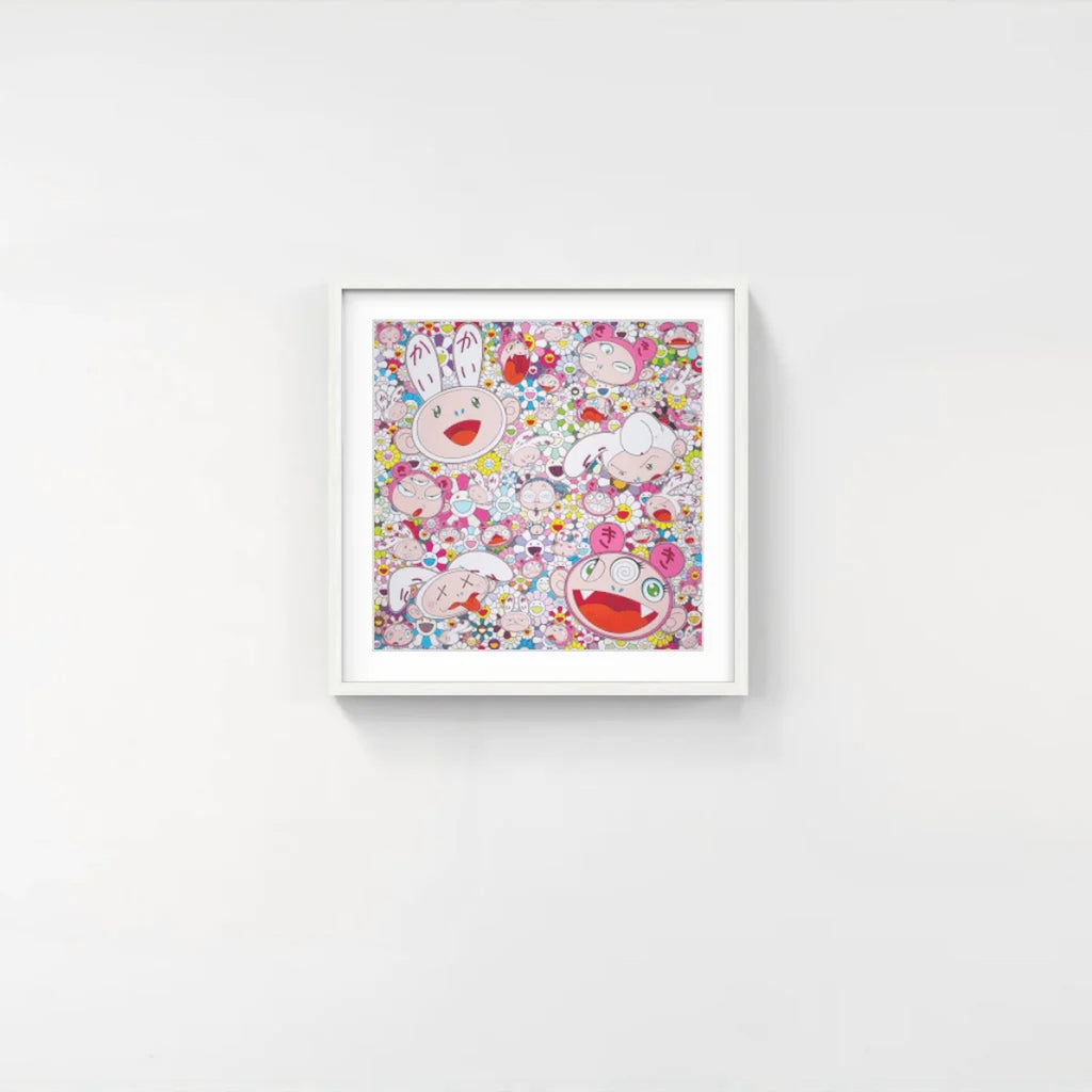 Detail of Takashi Murakami, You have all sorts of ups and downs in life. Right, Kaikai and Kiki?!, 2018