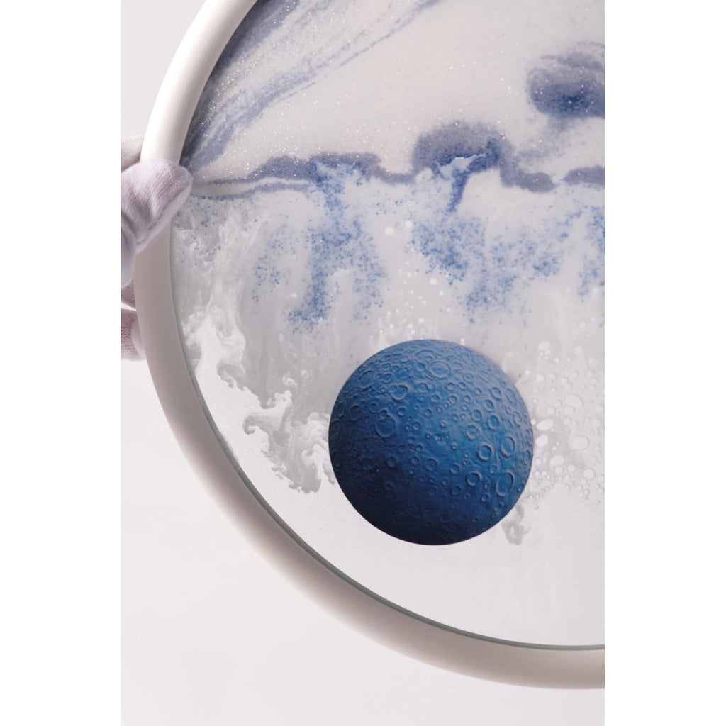 Detail of Daniel Arsham, Blue Sand Circle