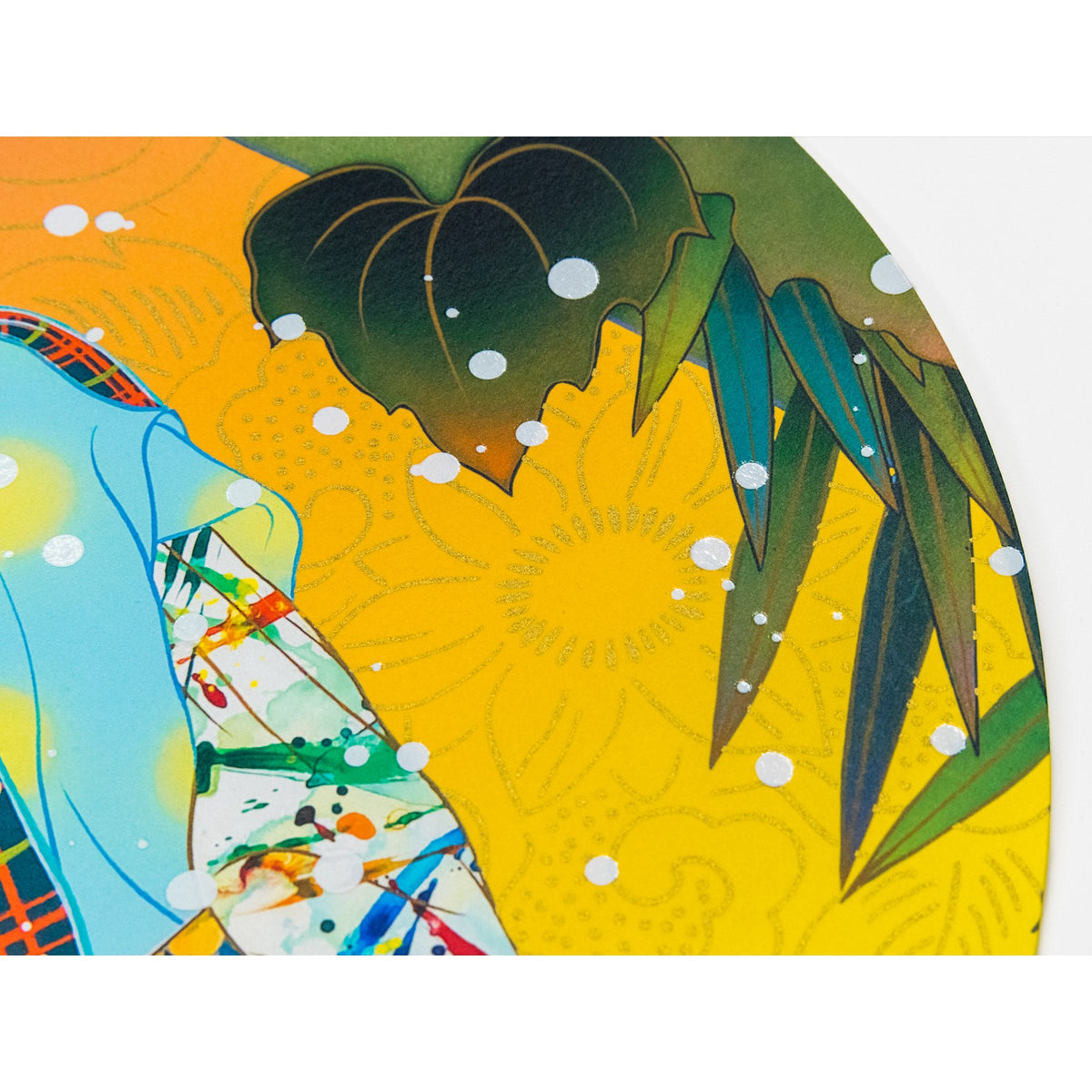 Detail of Tomokazu Matsuyama, Perfect All Alone Ironic (Orange)