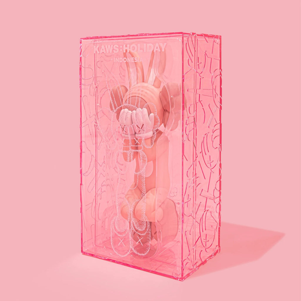 Detail of KAWS, KAWS:HOLIDAY INDONESIA - Figure (Pink)