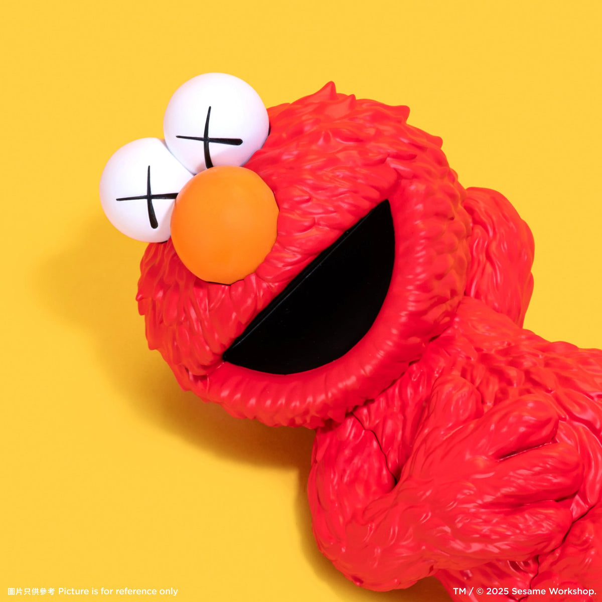 Detail of KAWS, Elmo