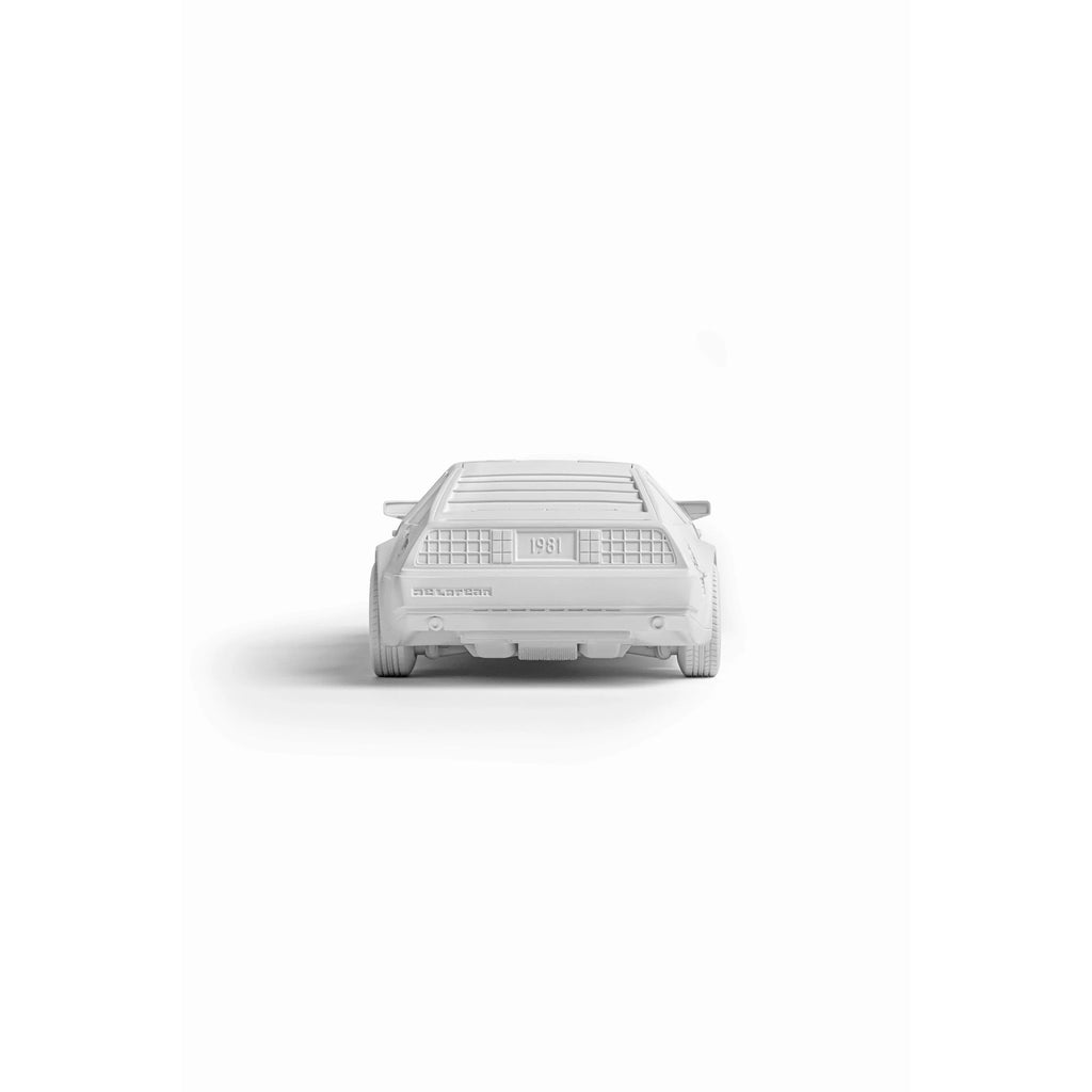 Detail of Daniel Arsham, Eroded DeLorean