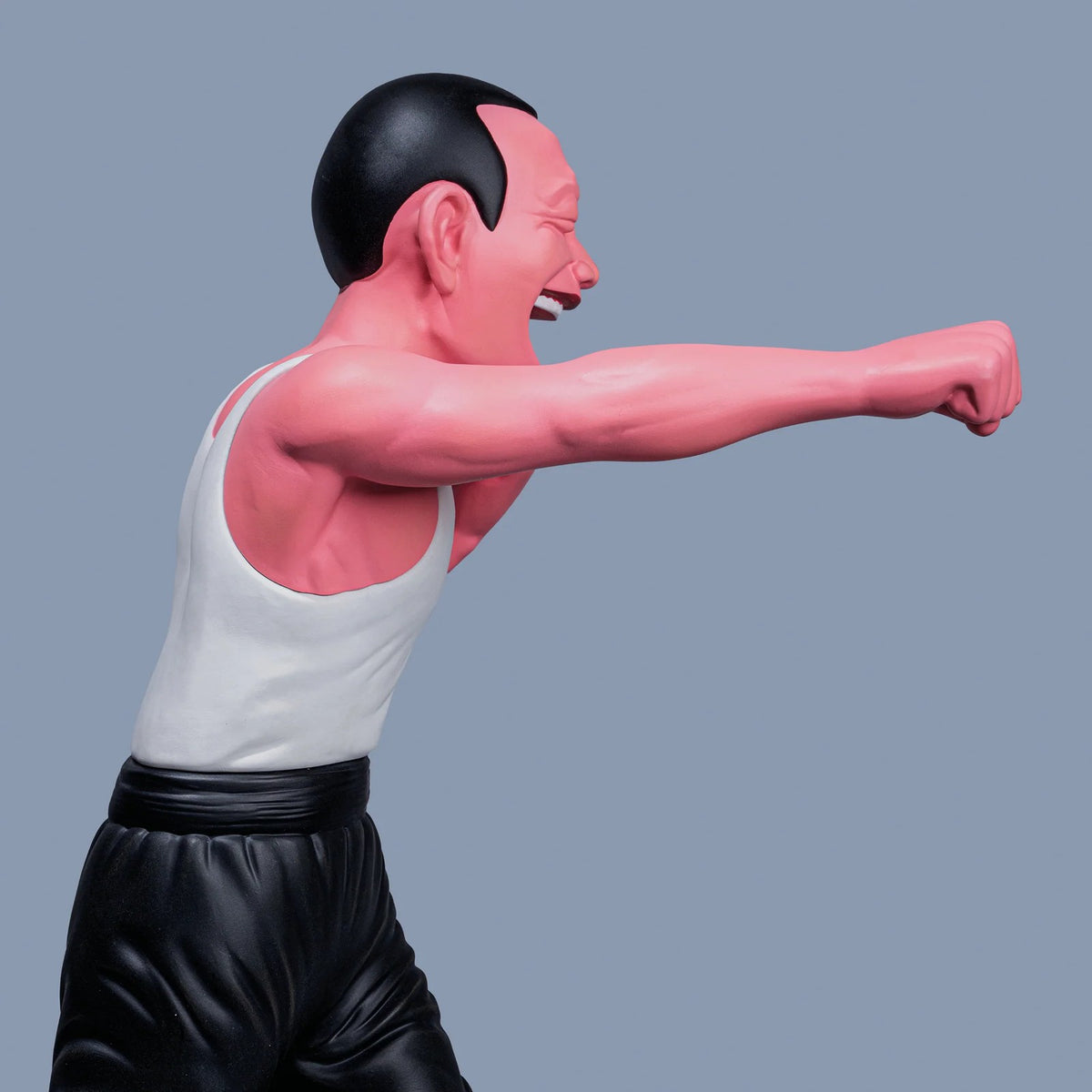 Detail of Yue Minjun, Kung Fu (一拳)