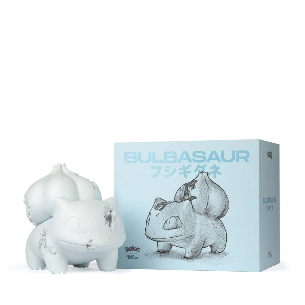 Detail of Daniel Arsham, Crystalized Bulbasaur