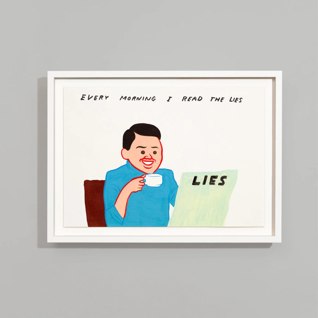 Detail of David Shrigley, Vote (Set of 8 Prints - Horizontal)