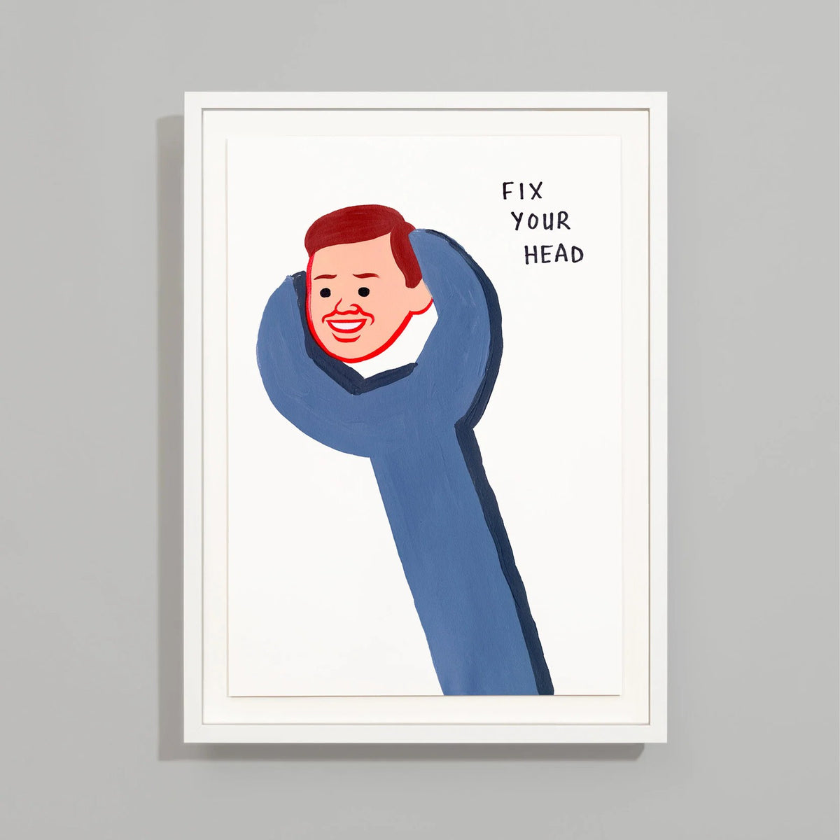 Detail of David Shrigley, Vote (Set of 8 Prints)