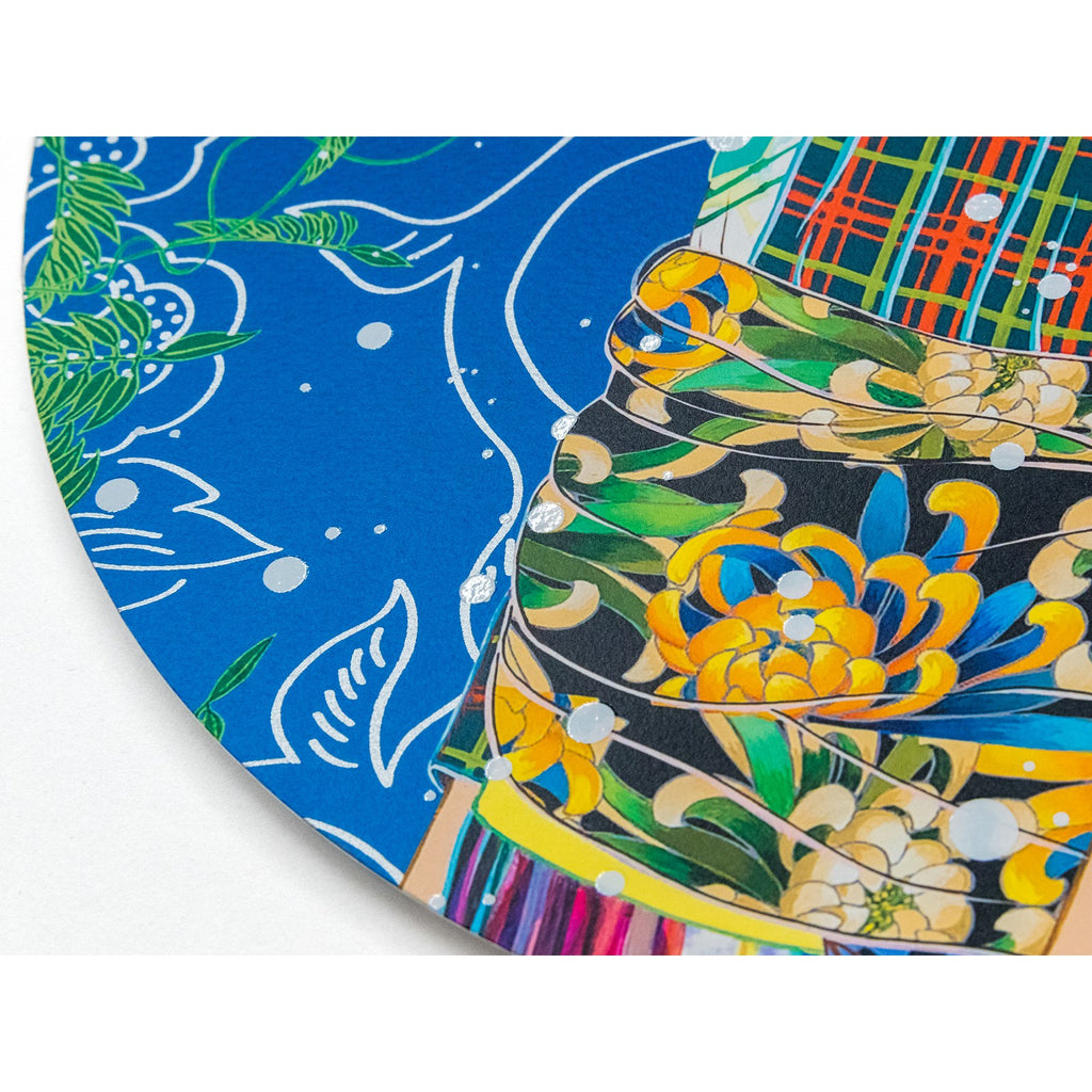 Detail of Tomokazu Matsuyama, Perfect All Alone Ironic (Blue)
