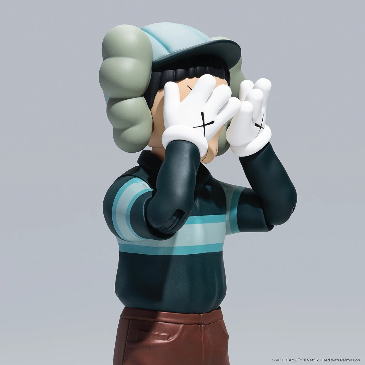 Detail of KAWS, Chul-Su Figure (Coloured)