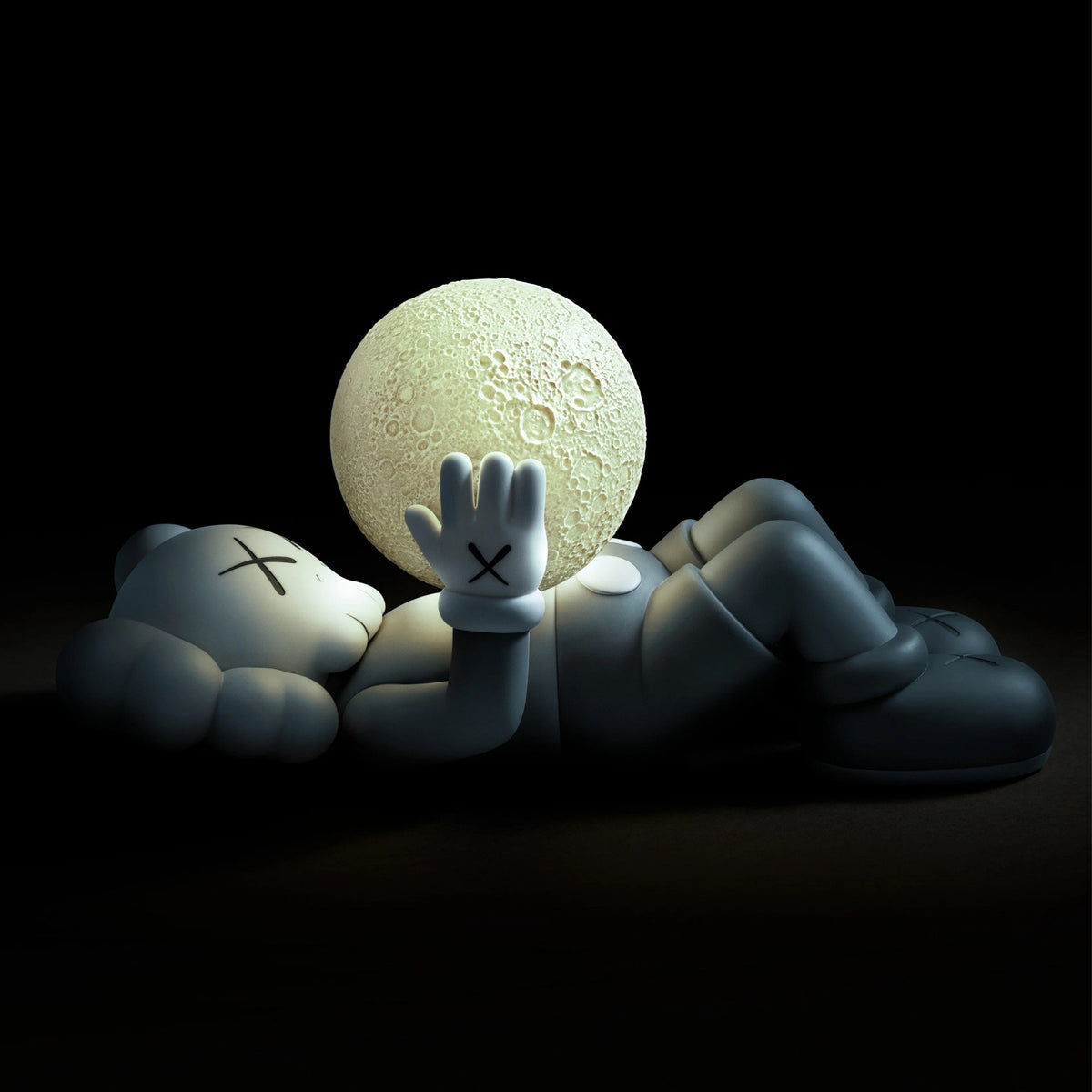 Detail of KAWS, KAWS:HOLIDAY SHANGHAI - Figure (Grey)