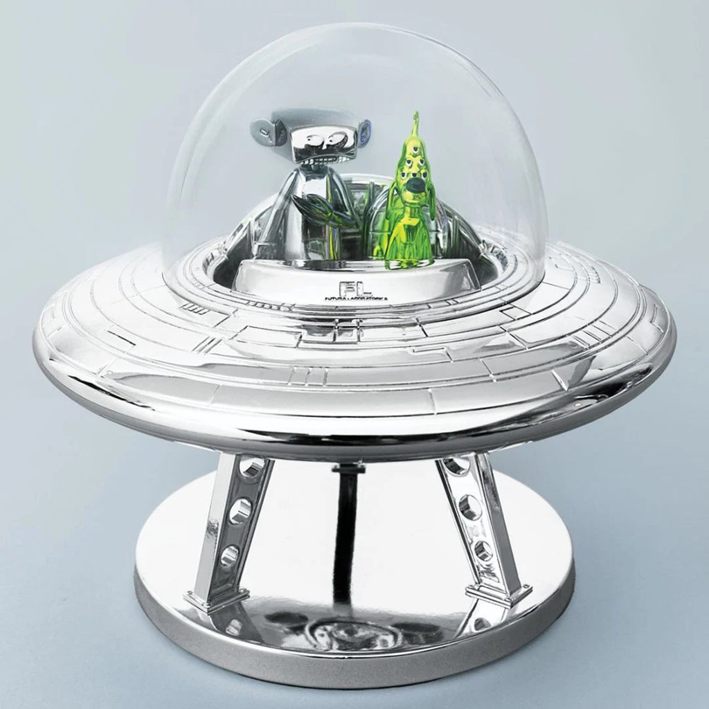 Detail of Futura, Untitled (Stainless Steel Sculptures Set)
