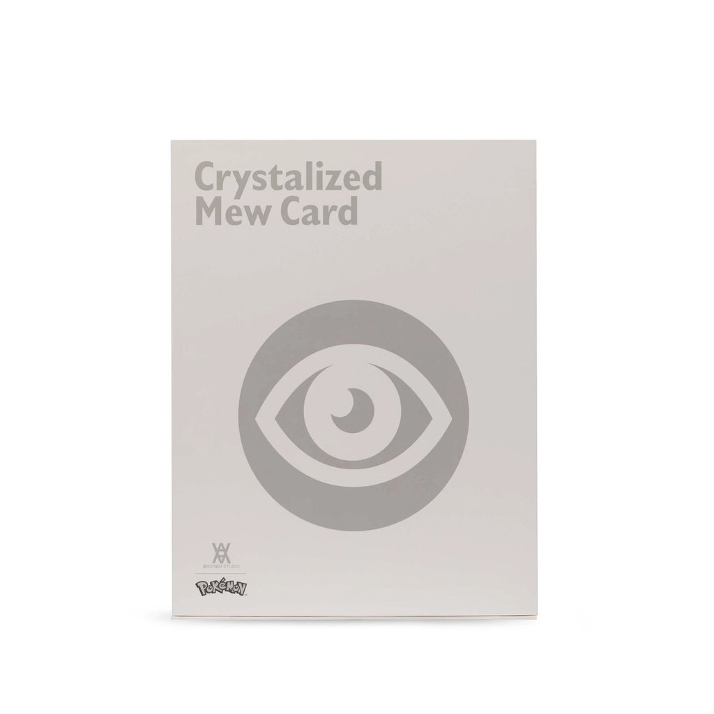 Detail of Daniel Arsham, White Crystalized Mew Card
