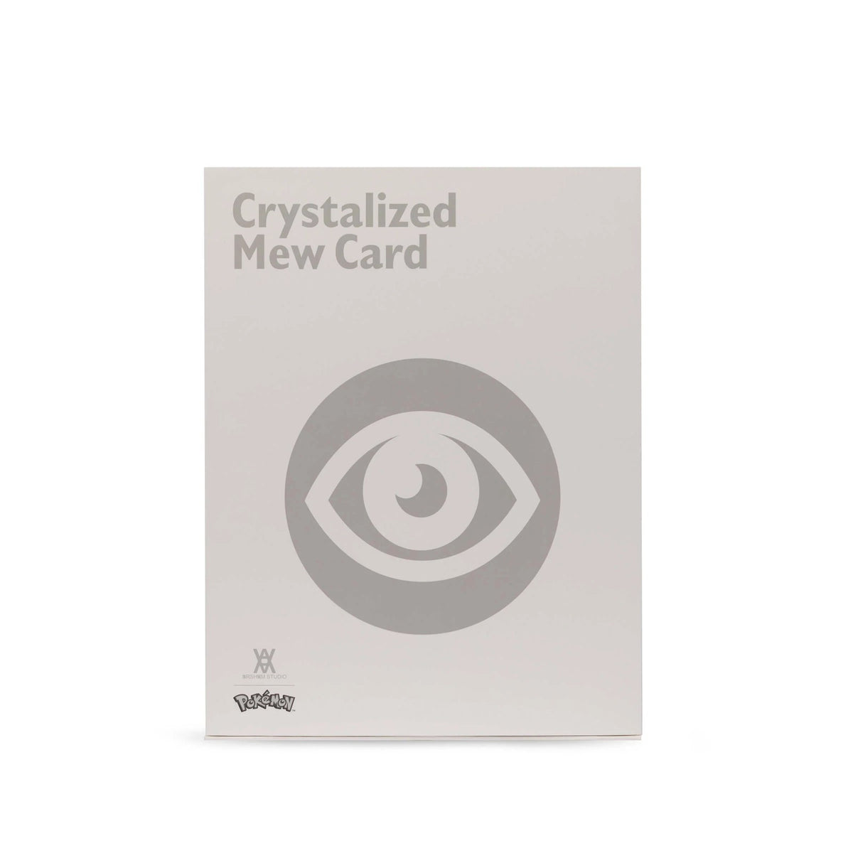 Detail of Daniel Arsham, White Crystalized Mew Card