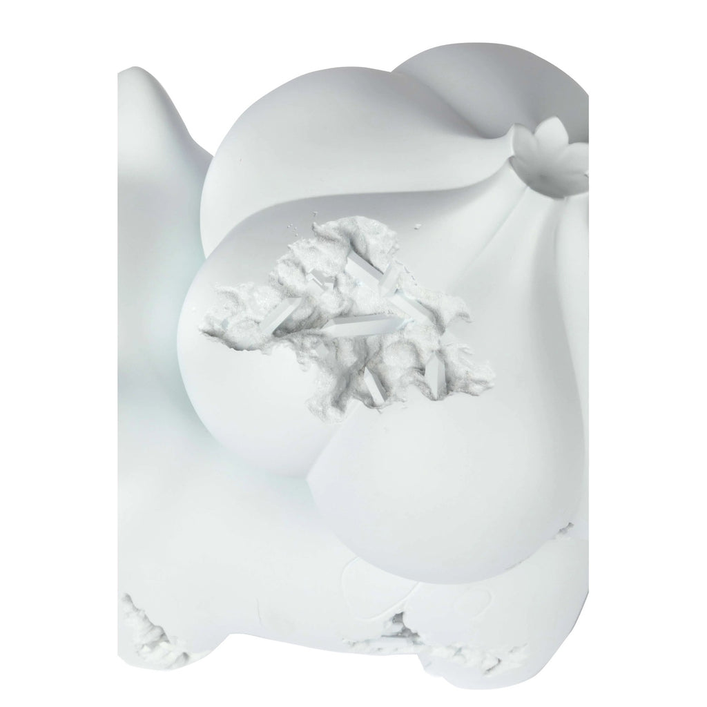 Detail of Daniel Arsham, Crystalized Bulbasaur