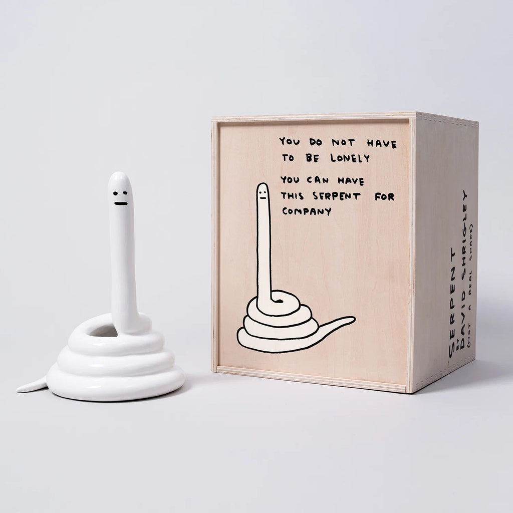 Detail of David Shrigley, SERPENT