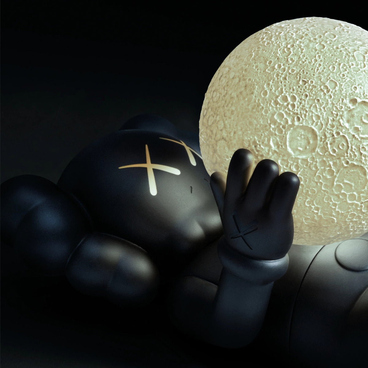 Detail of KAWS, KAWS:HOLIDAY SHANGHAI - Figure (Black)