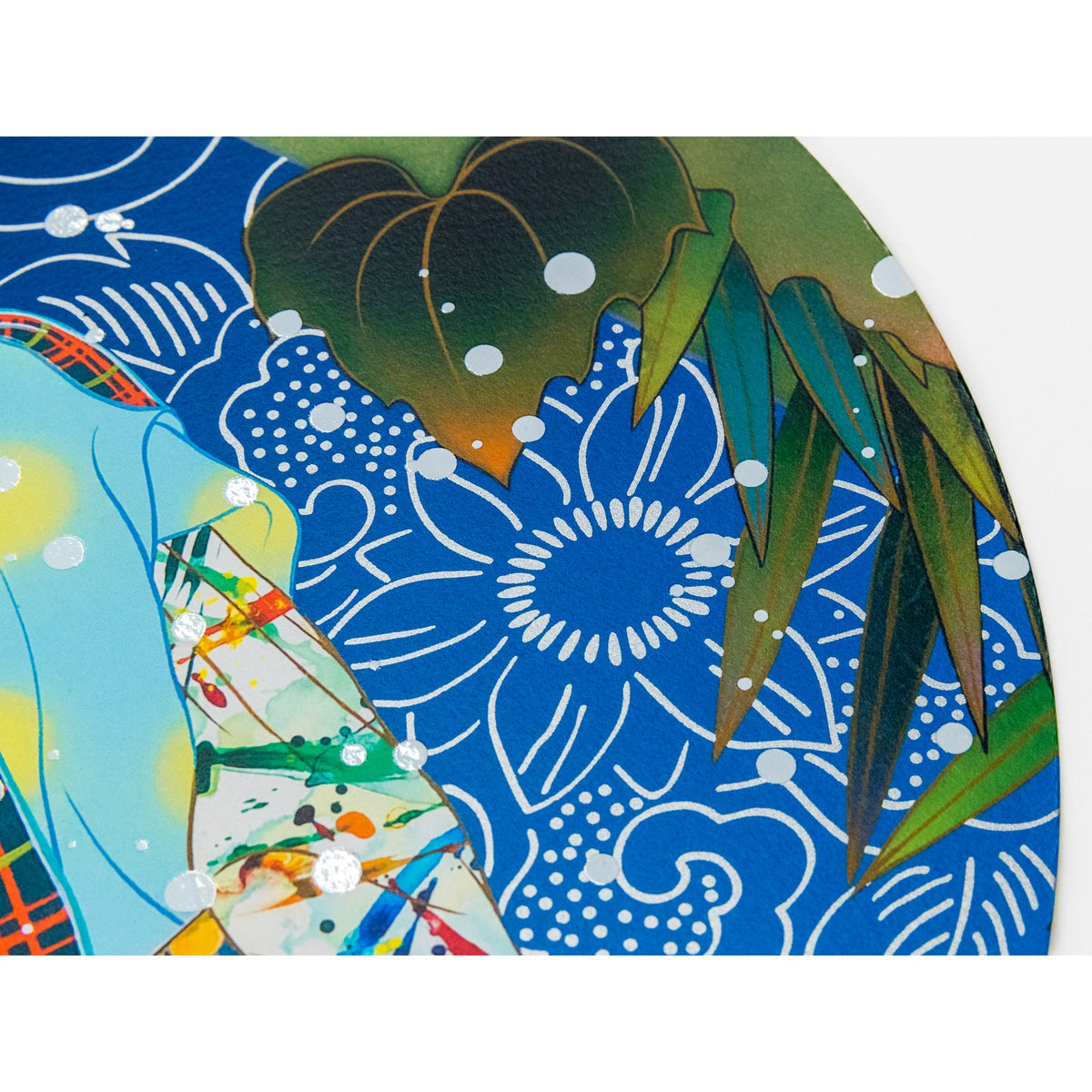 Detail of Tomokazu Matsuyama, Perfect All Alone Ironic (Blue)