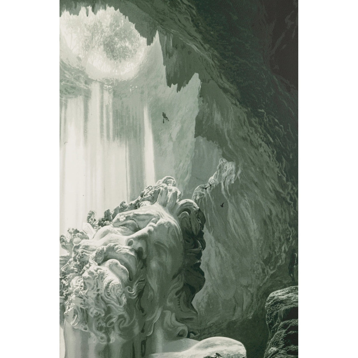 Detail of Daniel Arsham, Grotto of Laocoön