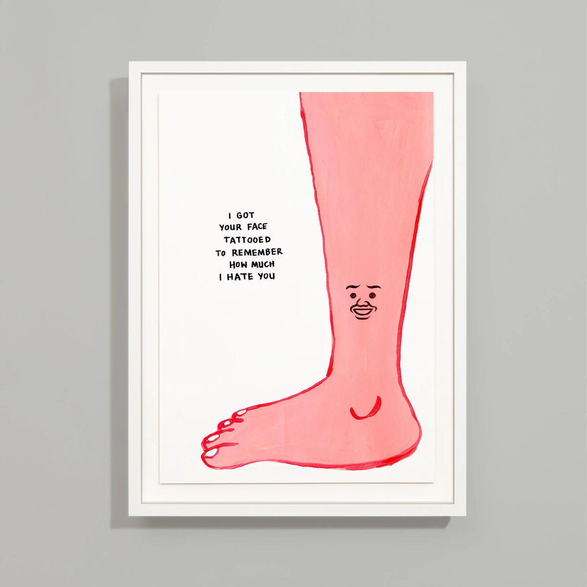 Detail of David Shrigley, Vote (Set of 8 Prints)