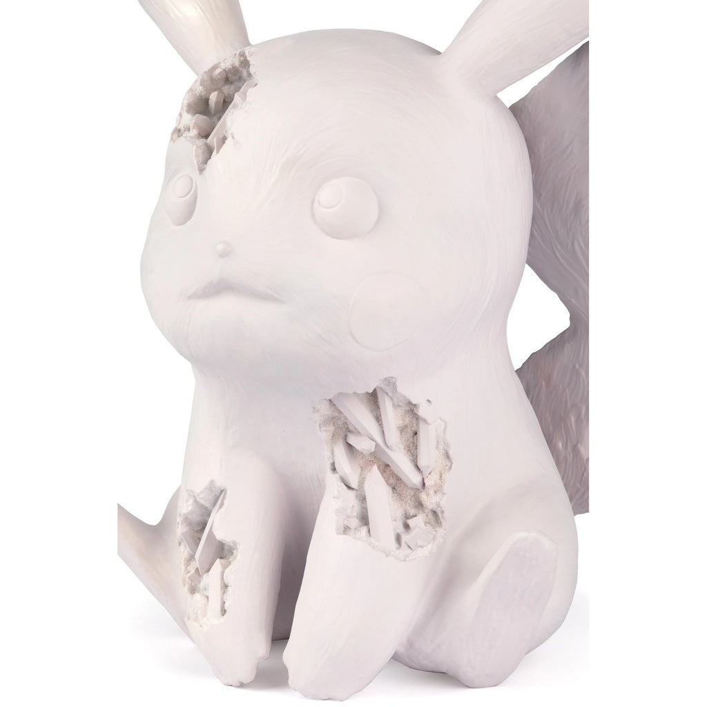 Detail of Daniel Arsham, Crystalized Seated Pikachu