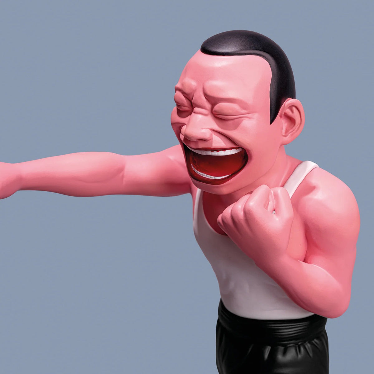 Detail of Yue Minjun, Kung Fu (一拳)