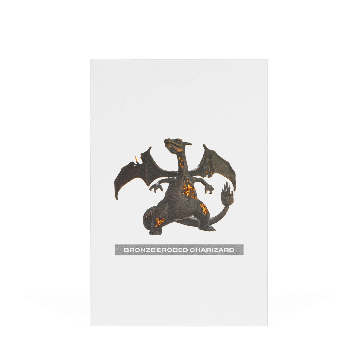Detail of Daniel Arsham, Bronze Crystalized Charizard