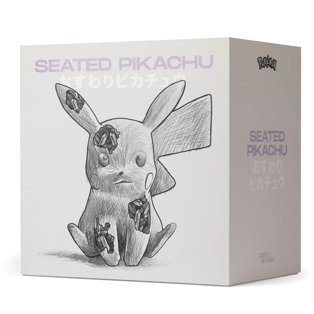 Detail of Daniel Arsham, Crystalized Seated Pikachu