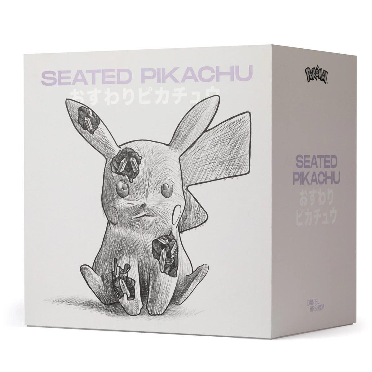 Detail of Daniel Arsham, Crystalized Seated Pikachu